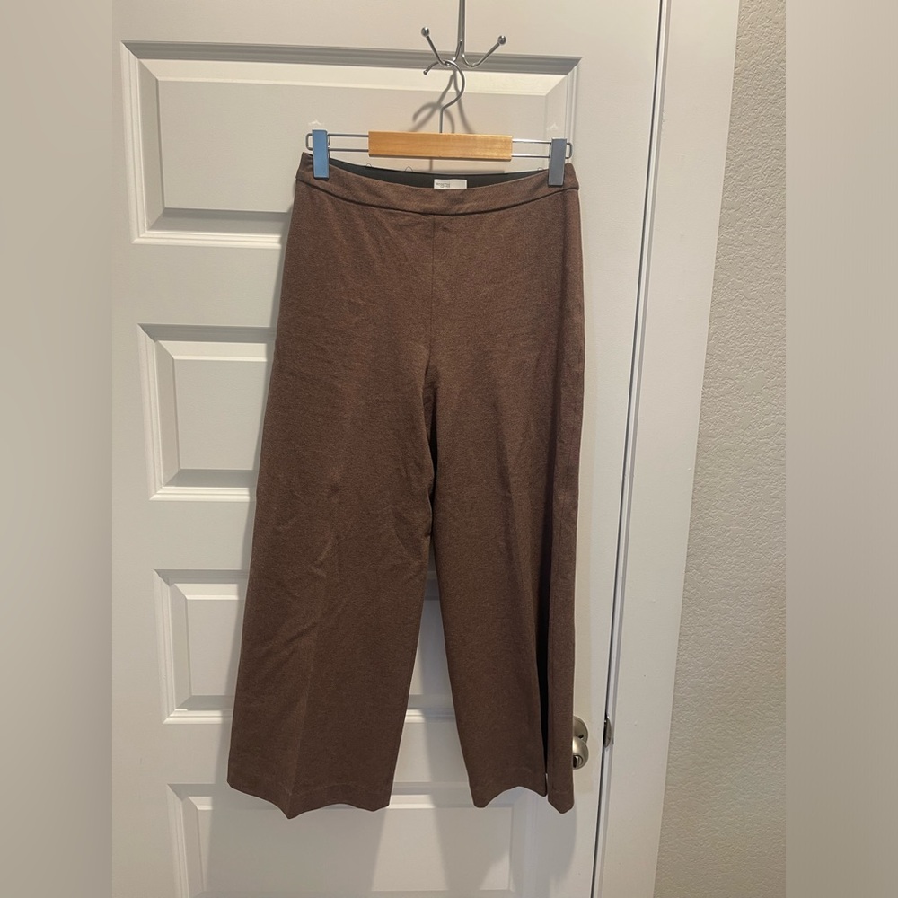 Rosetta Getty wide leg cullote pull on stretch pant M
